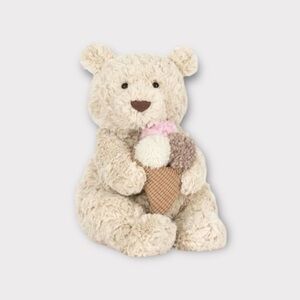 Jellycat Oatus Bear With Ice Cream New York Exclusive
